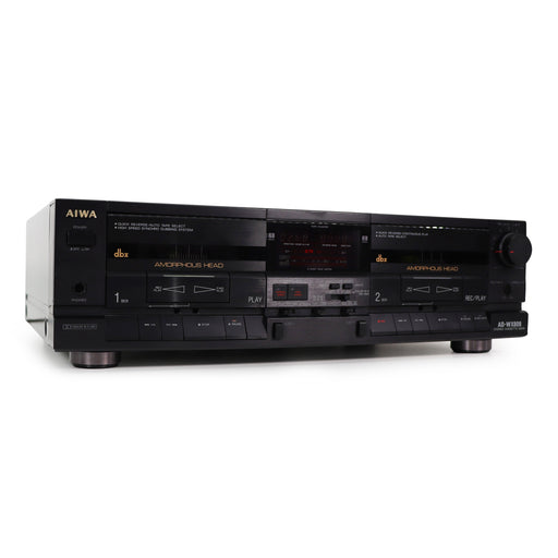 Aiwa AD-WX808U Dual Deck Cassette Player-Electronics-SpenCertified-refurbished-vintage-electonics