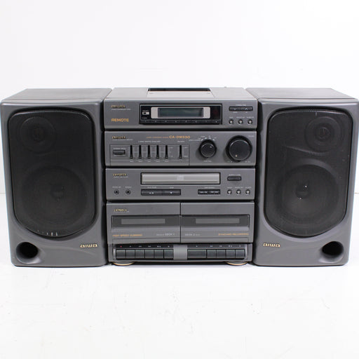 Aiwa CA-DW550U Carry Component System AM FM Radio Cassette CD Boombox (AS IS) (1994)-Boomboxes-SpenCertified-vintage-refurbished-electronics