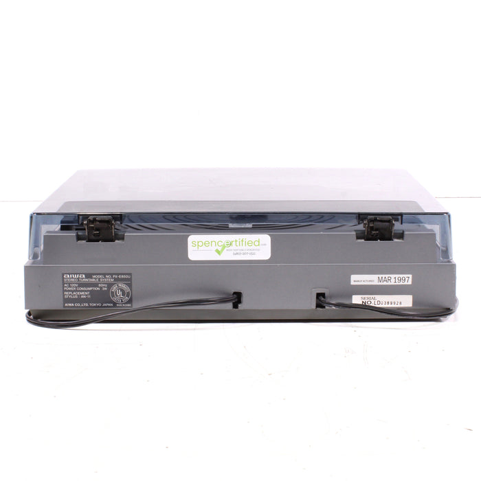 Aiwa PX-E850U Stereo Full Automatic Turntable System (1997)-Turntables & Record Players-SpenCertified-vintage-refurbished-electronics