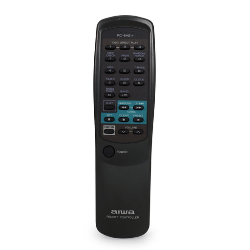 Aiwa RC-6AS14 Remote Control for CD Stereo System Model NSX-A202 and More-Remote-SpenCertified-refurbished-vintage-electonics