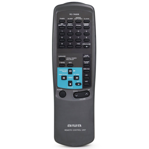 Aiwa RC-7AS08 Remote Control for AV System CD Player XR-M1000 and Others-Remote-SpenCertified-refurbished-vintage-electonics