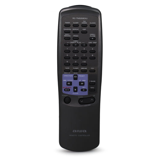 Aiwa RC-TN5200EXU Remote Control For Audio System Model NSX-4000 and More-Remote-SpenCertified-refurbished-vintage-electonics