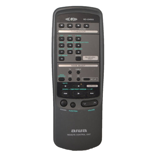 Aiwa RC-ZAR03 TV Cable VCR Remote Control-Remote-SpenCertified-refurbished-vintage-electonics