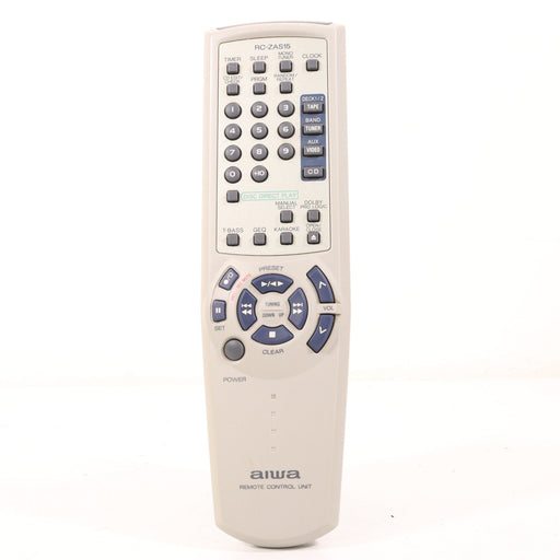 Aiwa RC-ZAS15 Remote Control for CD Stereo Cassette System NSX-DS8 and More-Remote Controls-SpenCertified-vintage-refurbished-electronics