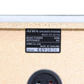 Aiwa SX-77U 3-Way Bookshelf Speaker System Pair