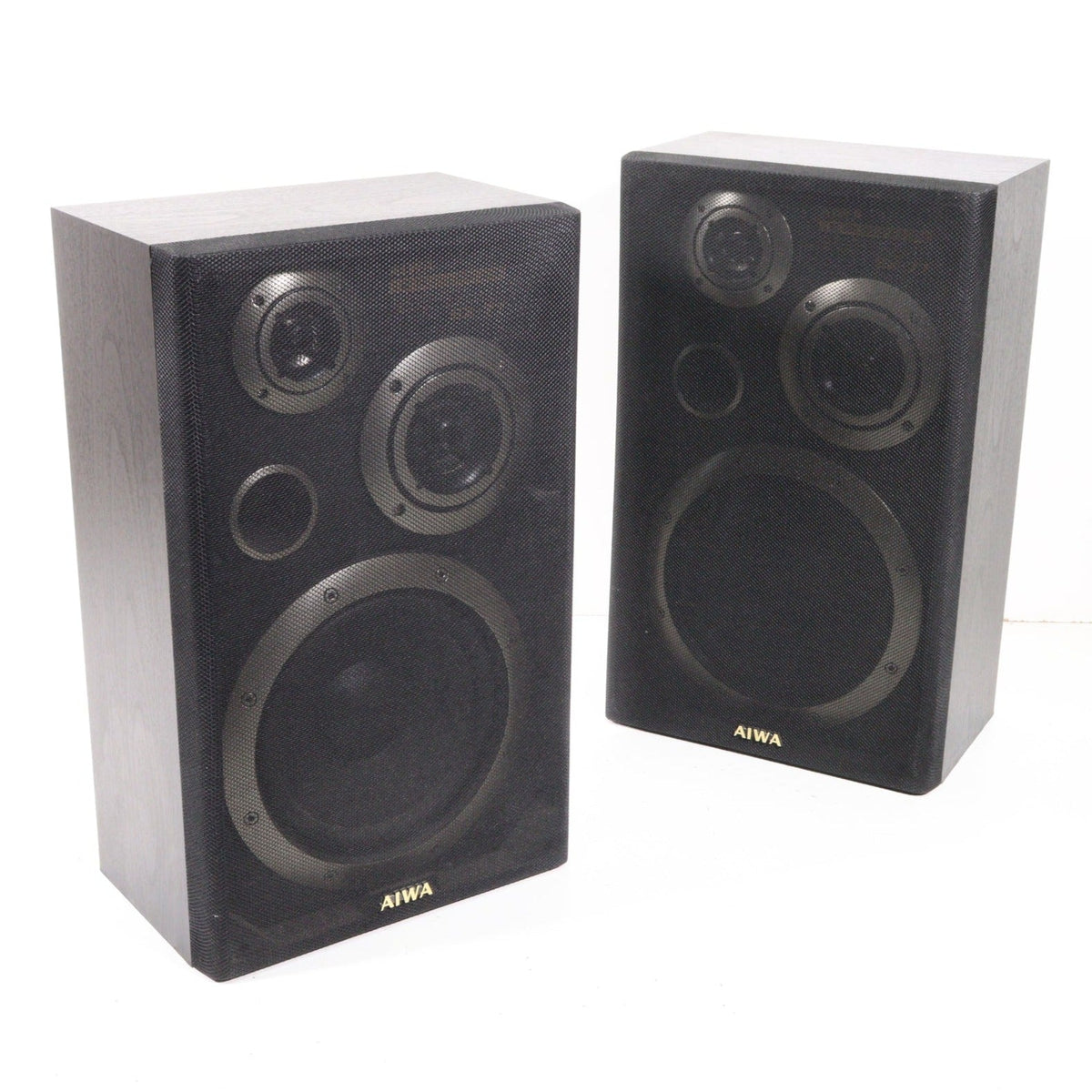 Aiwa SX-77U 3-Way Bookshelf Speaker System Pair — SpenCertified