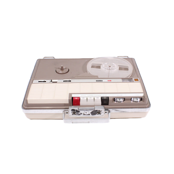 Aiwa TP-719 Portable 7" Reel-to-Reel Tape Recorder 3-Speed AC/DC Suitcase-Reel-to-Reel Tape Players & Recorders-SpenCertified-vintage-refurbished-electronics
