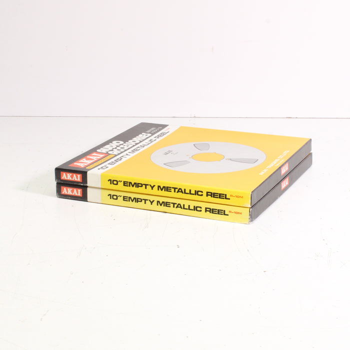 Akai 10" Empty Metal Reel Audio Accessories Series For 1/4" Reel-to-Reel Tape-Reel-to-Reel Tape-SpenCertified-vintage-refurbished-electronics