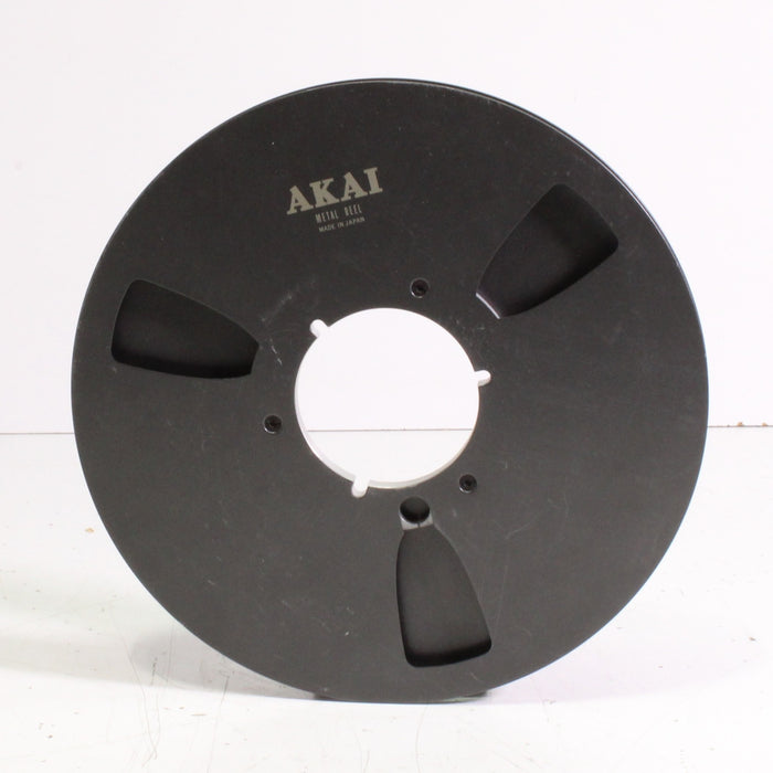 Akai 10" Empty Metal Reel For 1/4" Reel-to-Reel Tape NAB Hub (NO BOX/FILM)-Reel-to-Reel Tape-SpenCertified-vintage-refurbished-electronics