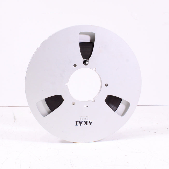 Akai 10.5" Vintage Aluminum Take-Up Reel-Reel-to-Reel Tape-SpenCertified-vintage-refurbished-electronics