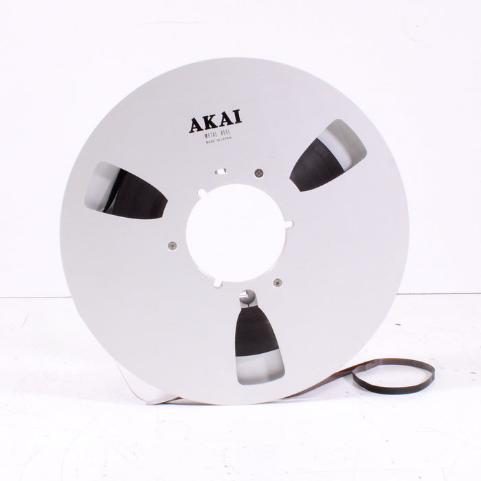 Akai 10.5" Vintage Aluminum Take-Up Reel-Reel-to-Reel Tape-SpenCertified-vintage-refurbished-electronics