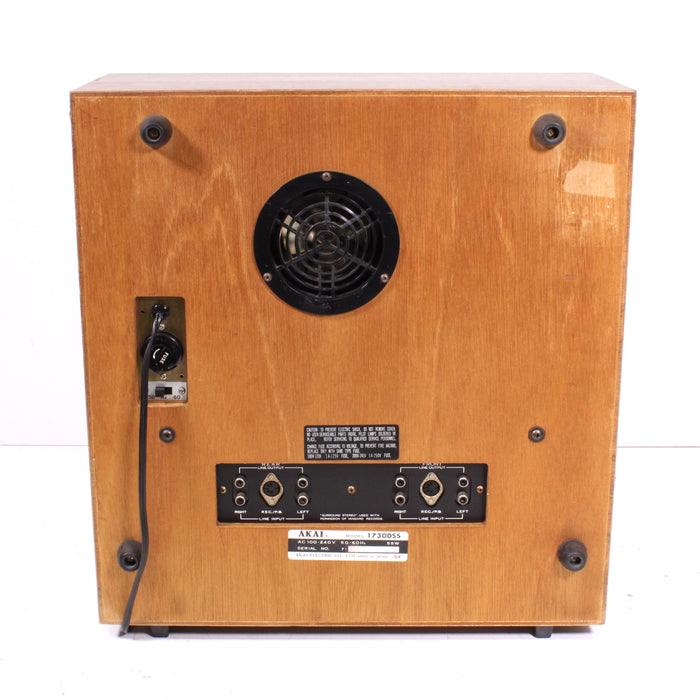 Akai 1730D-SS Discrete 4-Channel Reel-to-Reel Tape Deck (1973-76)-Reel-to-Reel Tape Players & Recorders-SpenCertified-vintage-refurbished-electronics