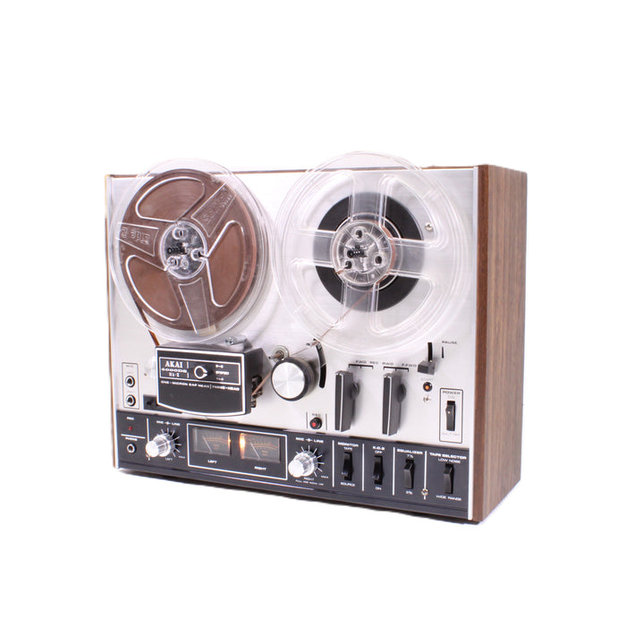 Akai 4000DS MkII Reel to Reel Tape Recorder 3-Head Auto Reverse GX Heads-Reel-to-Reel Tape Players & Recorders-SpenCertified-vintage-refurbished-electronics
