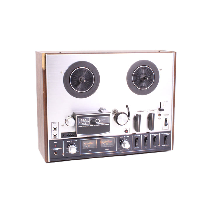 Akai 4000DS MkII Reel to Reel Tape Recorder 3-Head Auto Reverse GX Heads-Reel-to-Reel Tape Players & Recorders-SpenCertified-vintage-refurbished-electronics