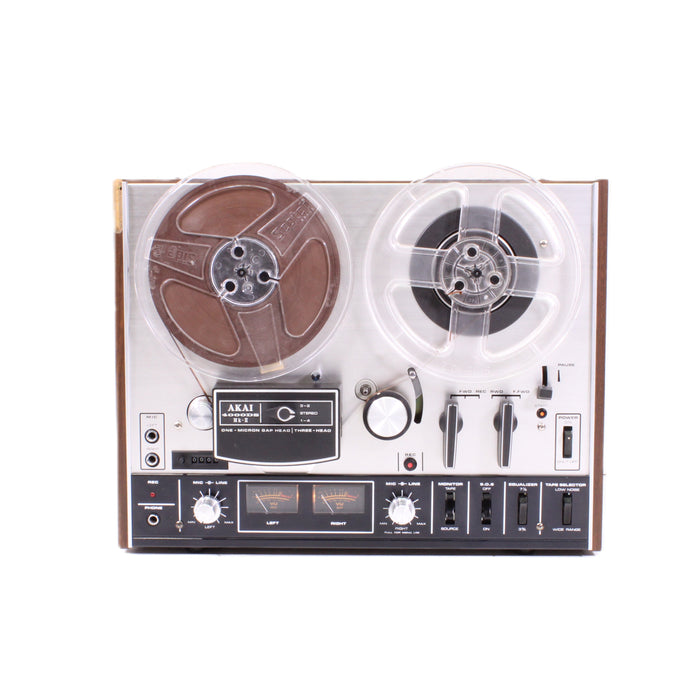 Akai 4000DS MkII Reel to Reel Tape Recorder 3-Head Auto Reverse GX Heads-Reel-to-Reel Tape Players & Recorders-SpenCertified-vintage-refurbished-electronics