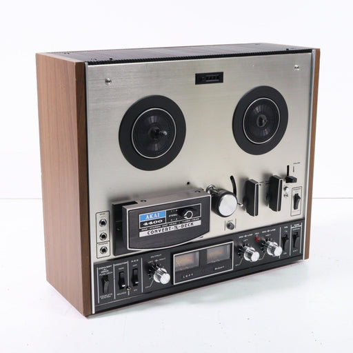 Akai 4400 Stereo Convert-A-Deck Reel-to-Reel Tape Deck (AS IS)-Reel-to-Reel Tape Players & Recorders-SpenCertified-vintage-refurbished-electronics