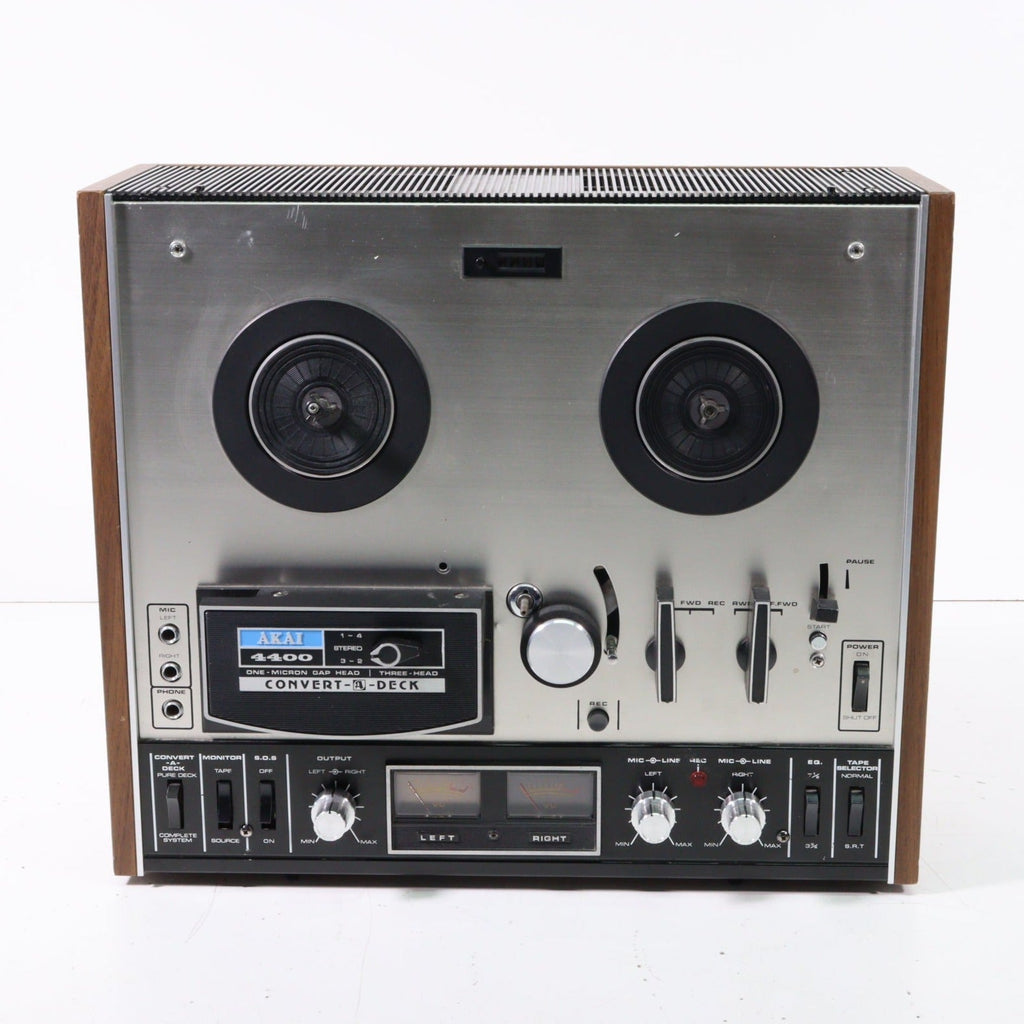 Akai 4400 Stereo Convert-A-Deck Reel-to-Reel Tape Deck (AS IS)