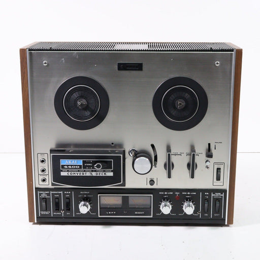 Akai 4400 Stereo Convert-A-Deck Reel-to-Reel Tape Deck (AS IS)-Reel-to-Reel Tape Players & Recorders-SpenCertified-vintage-refurbished-electronics