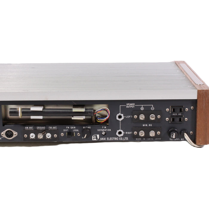 Akai AA-7000 AM/FM Stereo Receiver Vintage Silver Face (1966-69) (AS-IS?)-Audio & Video Receivers-SpenCertified-vintage-refurbished-electronics