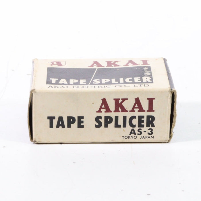 Akai AS-3 Vintage Reel Tape Splicer with Original Box and Instructions-Reel-to-Reel Accessories-SpenCertified-vintage-refurbished-electronics