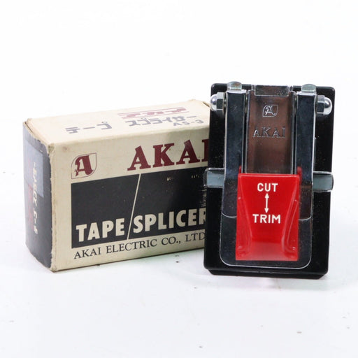 Akai AS-3 Vintage Reel Tape Splicer with Original Box and Instructions-Reel-to-Reel Accessories-SpenCertified-vintage-refurbished-electronics