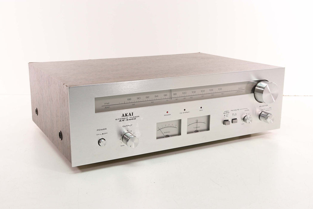 AKAI AT-2400 Stereo Tuner-Stereo Systems-SpenCertified-vintage-refurbished-electronics