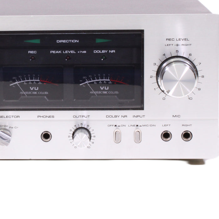 Akai CS-732D Auto-Reverse Cassette Deck Dolby NR (AS-IS??)-Cassette Players & Recorders-SpenCertified-vintage-refurbished-electronics