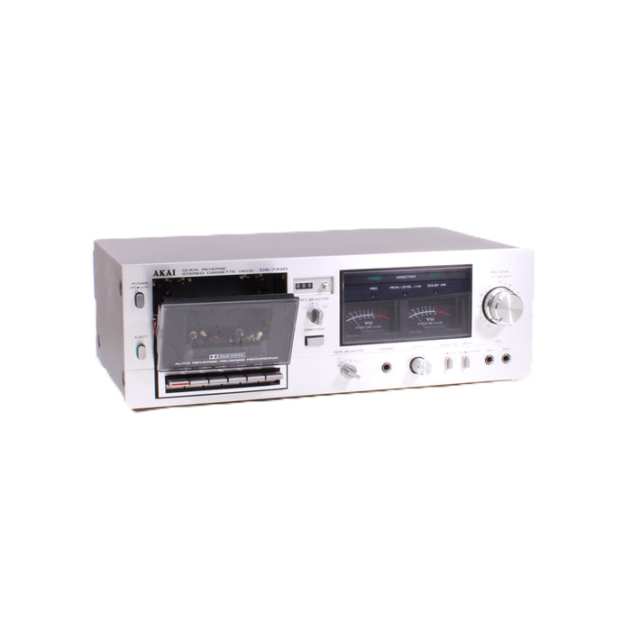 Akai CS-732D Auto-Reverse Cassette Deck Dolby NR (AS-IS??)-Cassette Players & Recorders-SpenCertified-vintage-refurbished-electronics