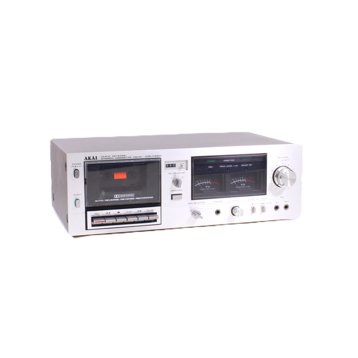 Akai CS-732D Auto-Reverse Cassette Deck Dolby NR (AS-IS??)-Cassette Players & Recorders-SpenCertified-vintage-refurbished-electronics