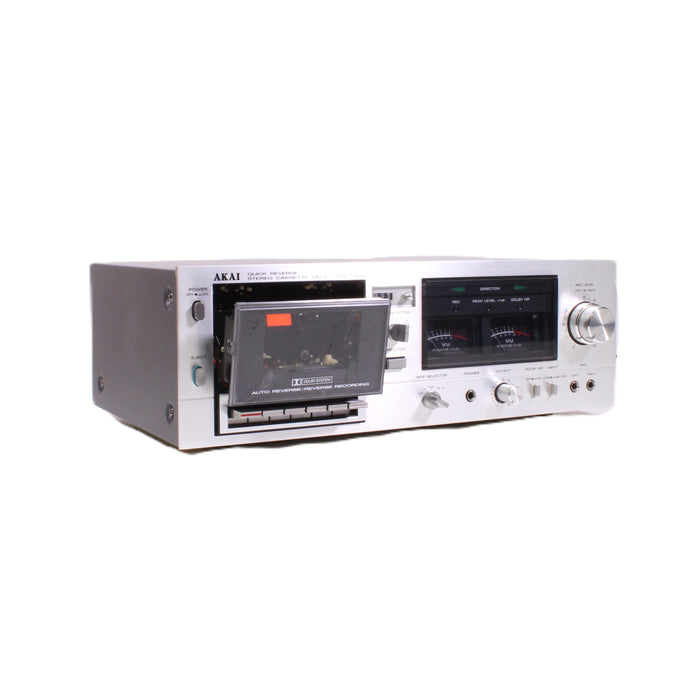 Akai CS-732D Auto-Reverse Cassette Deck Dolby NR (AS-IS??)-Cassette Players & Recorders-SpenCertified-vintage-refurbished-electronics