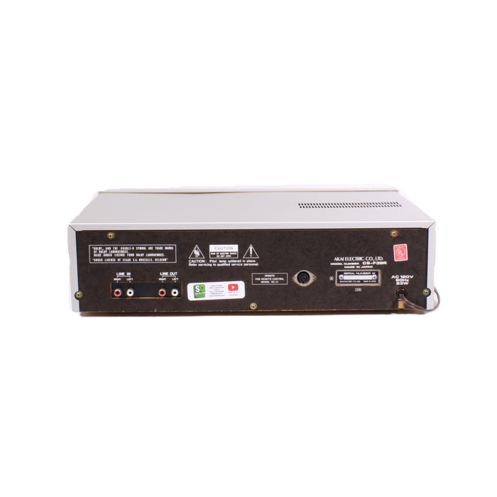 Akai CS-F39R Auto-Reverse Stereo Cassette Deck Dolby B/C Metal Tape-Cassette Players & Recorders-SpenCertified-vintage-refurbished-electronics