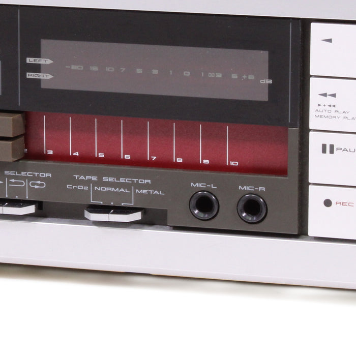 Akai CS-F39R Auto-Reverse Stereo Cassette Deck Dolby B/C Metal Tape-Cassette Players & Recorders-SpenCertified-vintage-refurbished-electronics