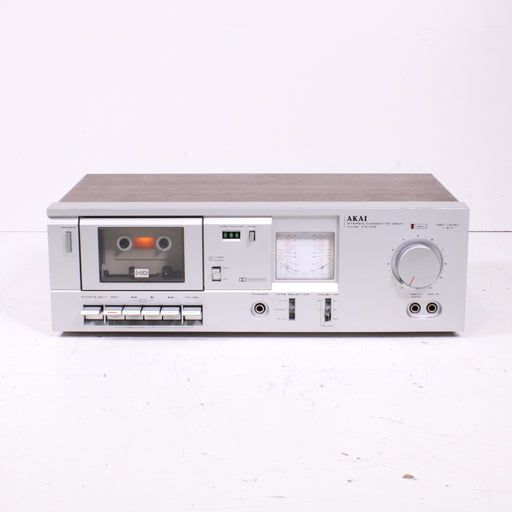 Akai CS-M3 Stereo Cassette Deck Silver Face Dolby Vintage (1981-82)-Cassette Players & Recorders-SpenCertified-vintage-refurbished-electronics