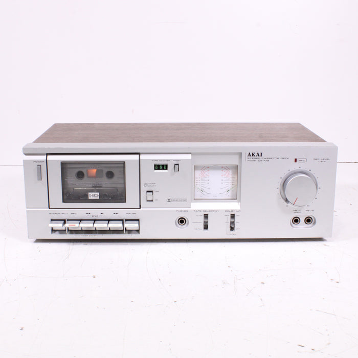 Akai CS-M3 Stereo Cassette Deck Silver Face Dolby Vintage (1981-82)-Cassette Players & Recorders-SpenCertified-vintage-refurbished-electronics