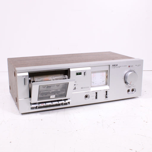 Akai CS-M3 Stereo Cassette Deck Silver Face Dolby Vintage (1981-82)-Cassette Players & Recorders-SpenCertified-vintage-refurbished-electronics