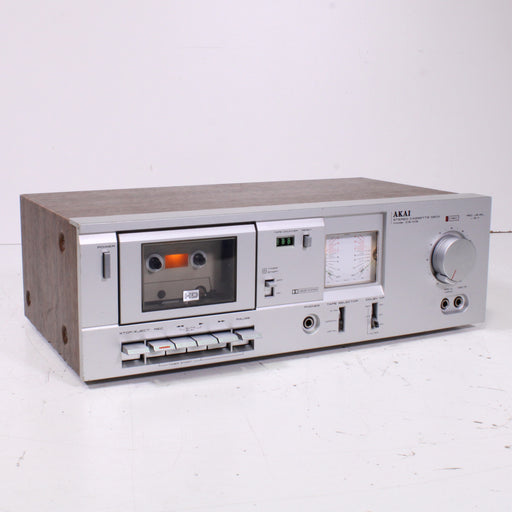 Akai CS-M3 Stereo Cassette Deck Silver Face Dolby Vintage (1981-82)-Cassette Players & Recorders-SpenCertified-vintage-refurbished-electronics