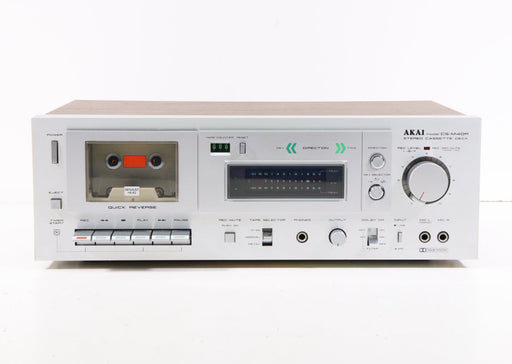 Akai CS-M40R Stereo Cassette Deck (HAS ISSUES)-Cassette Players & Recorders-SpenCertified-vintage-refurbished-electronics