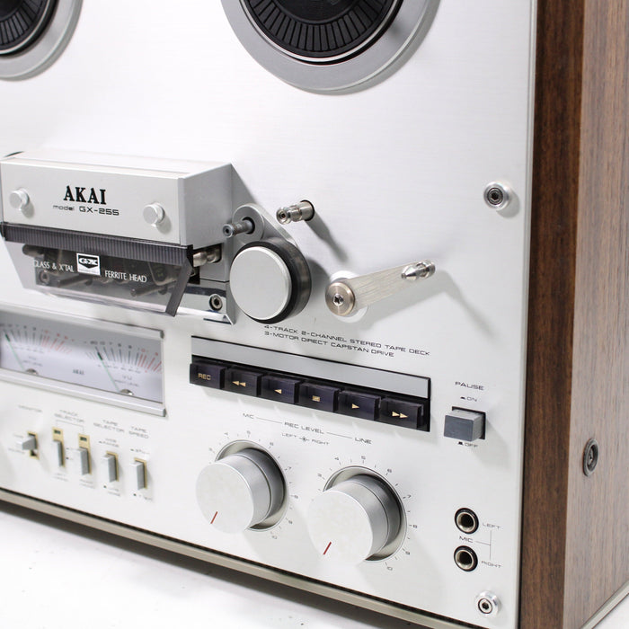 Akai GX-255 Reel-to-Reel Tape Deck Recorder Player (AS IS)-Reel-to-Reel Tape Players & Recorders-SpenCertified-vintage-refurbished-electronics