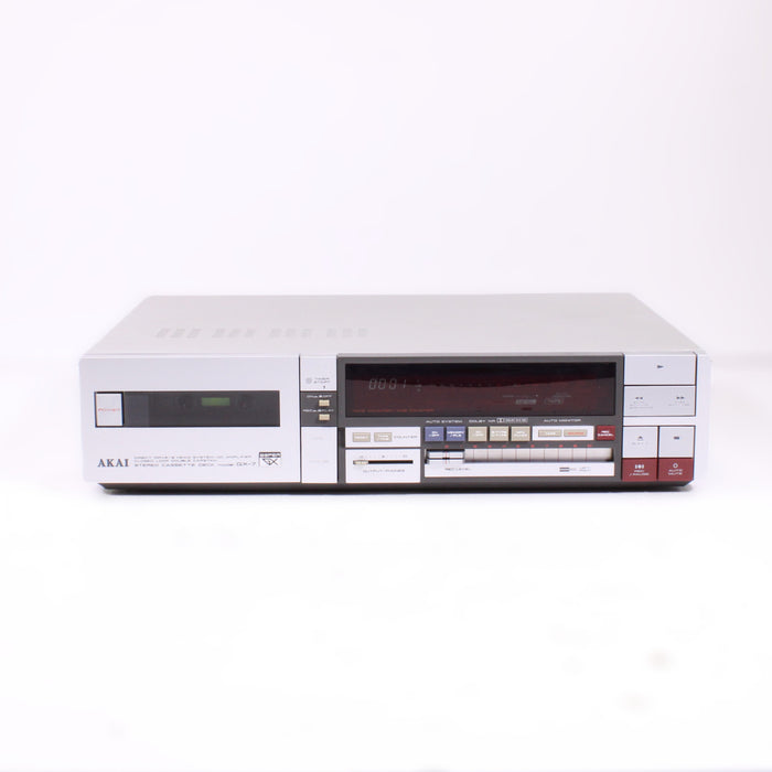 Akai GX-7 Stereo Cassette Deck Dolby B/C HX Pro 3-Head Vintage-Cassette Players & Recorders-SpenCertified-vintage-refurbished-electronics