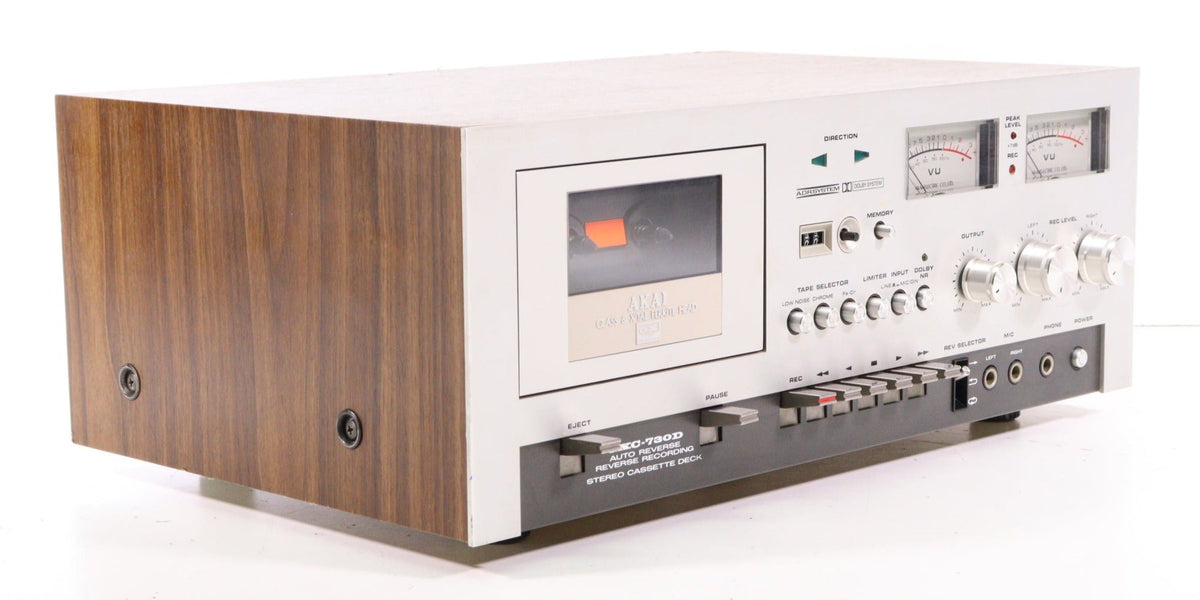 Akai GXC-730D Stereo Compact Cassette Deck (AS IS) (HAS ISSUES