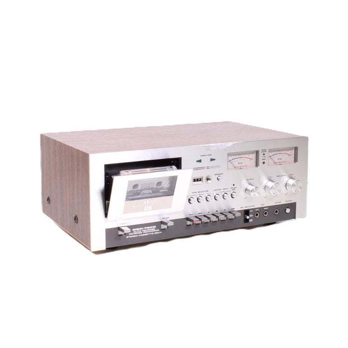 Akai GXC-730D Stereo Compact Cassette Deck Auto-Reverse Wood Side Panels-Cassette Players & Recorders-SpenCertified-vintage-refurbished-electronics