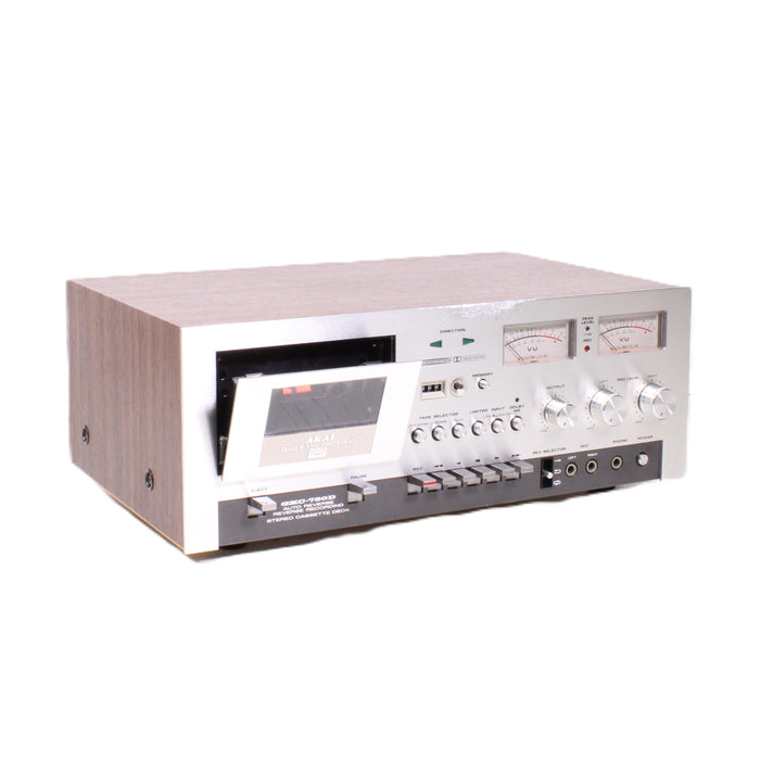 Akai GXC-730D Stereo Compact Cassette Deck Auto-Reverse Wood Side Panels-Cassette Players & Recorders-SpenCertified-vintage-refurbished-electronics
