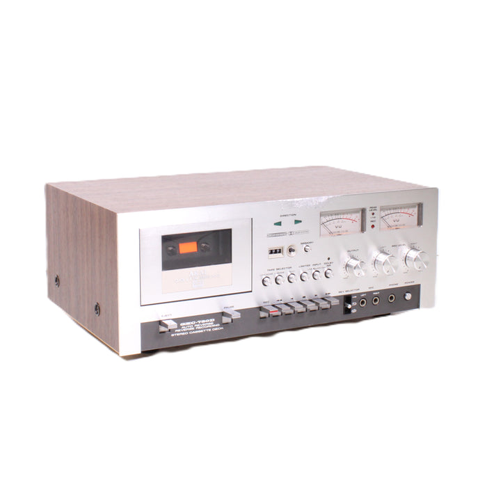 Akai GXC-730D Stereo Compact Cassette Deck Auto-Reverse Wood Side Panels-Cassette Players & Recorders-SpenCertified-vintage-refurbished-electronics