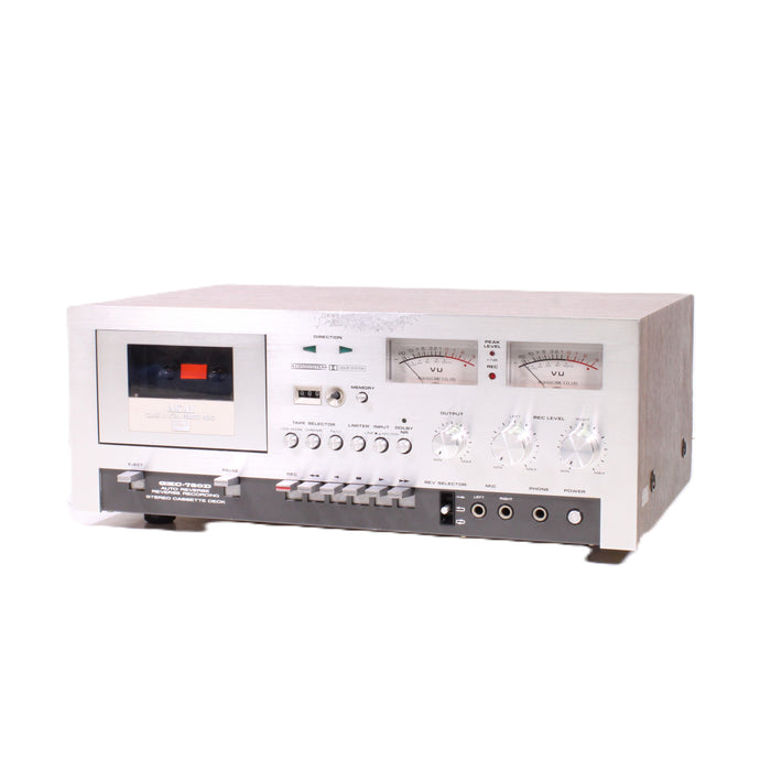 Akai GXC-730D Stereo Compact Cassette Deck Auto-Reverse Wood Side Panels-Cassette Players & Recorders-SpenCertified-vintage-refurbished-electronics