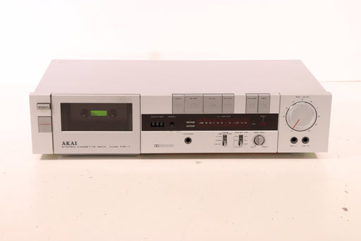 Akai HX-1 Stereo Single Cassette Deck (EATS TAPES)-Cassette Players & Recorders-SpenCertified-vintage-refurbished-electronics