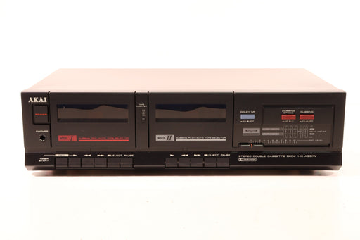Akai HX-A301W Stereo Double Cassette Deck Made in Japan-Cassette Players & Recorders-SpenCertified-vintage-refurbished-electronics
