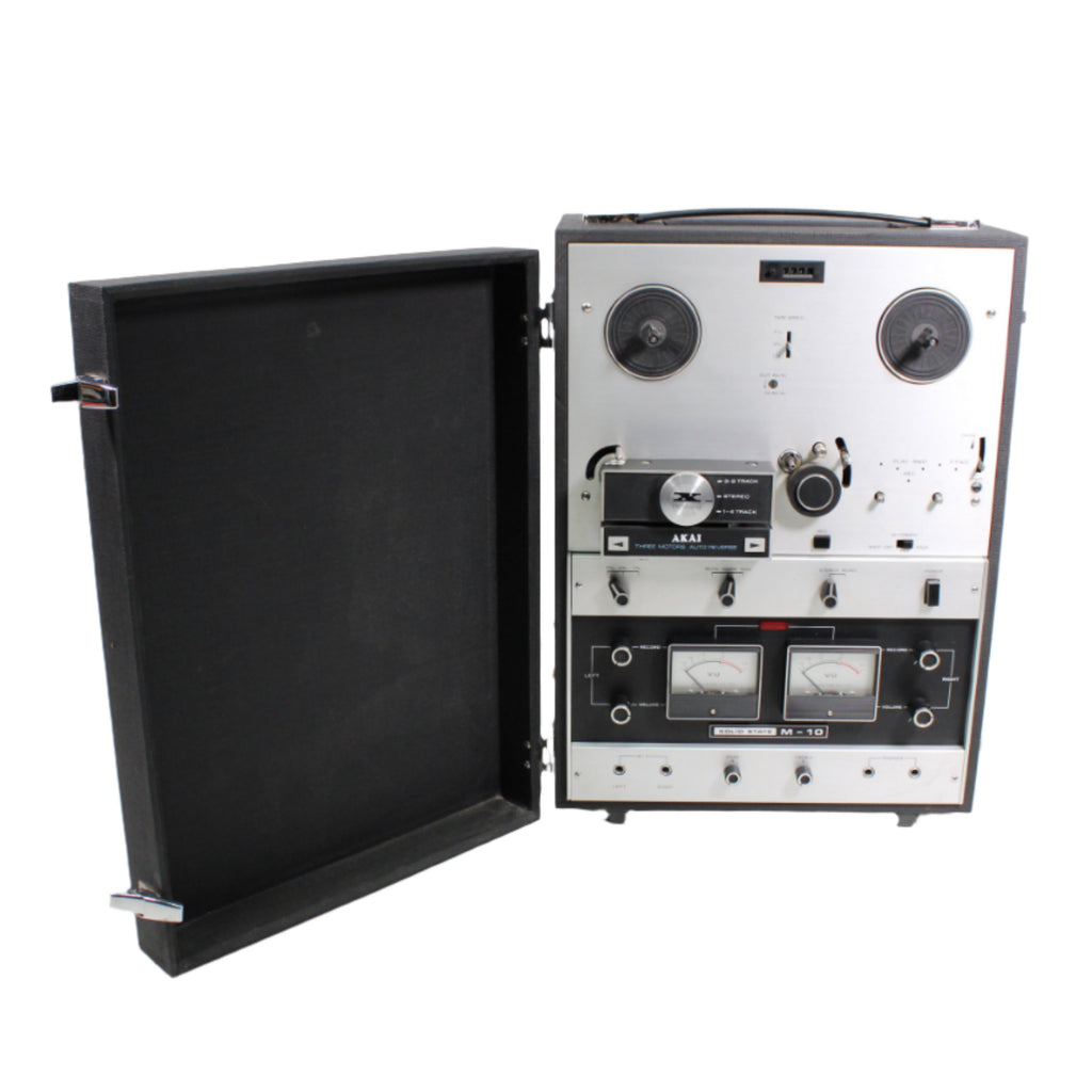Akai M-10 Three Motor Auto Reverse Stereo Tape Recorder Reel to Reel D