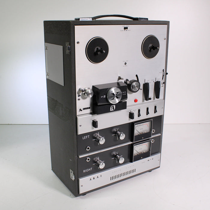 Akai M-9 Vintage Cross-Field 4-Track Stereophonic Reel to Reel Deck (AS IS)-Reel-to-Reel Tape Players & Recorders-SpenCertified-vintage-refurbished-electronics