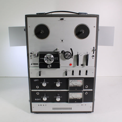Akai M-9 Vintage Cross-Field 4-Track Stereophonic Reel to Reel Deck (AS IS)-Reel-to-Reel Tape Players & Recorders-SpenCertified-vintage-refurbished-electronics