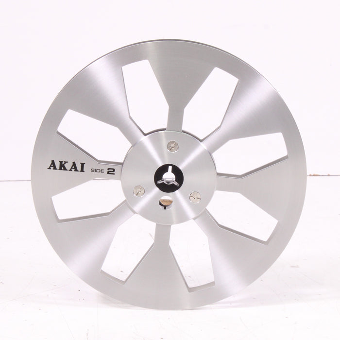Akai R-77M-J 7" Empty Metal Reel Audio Accessories Series 1/4" Reel-to-Reel Tape-Reel-to-Reel Tape-SpenCertified-vintage-refurbished-electronics